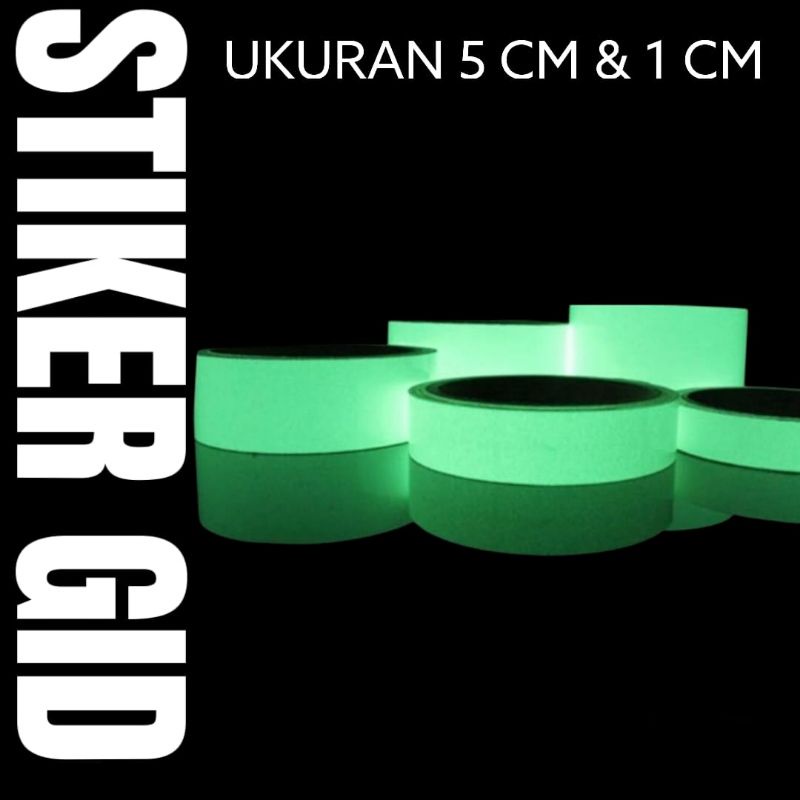 

STIKER GLOW IN THE DARK 5CM x 20 CM & 1CM x 20CM BX P108