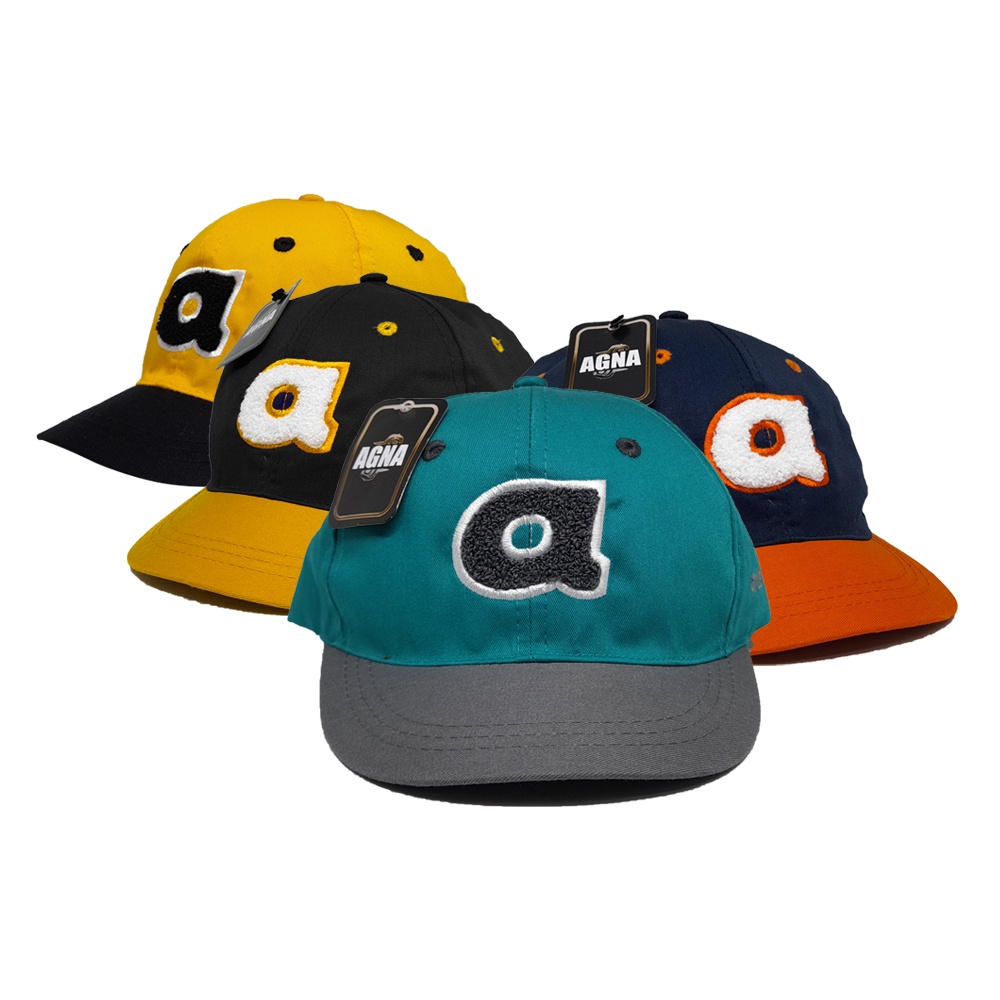 Topi Lidah Pendek Topi Distro Topi Pria  Topi Cewek Topi Baseball Logo a