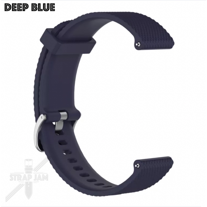 SBF Tali Jam Tangan Samsung Galaxy Watch 3 41mm - Strap 20mm Rubber Silikon Grey Buckle