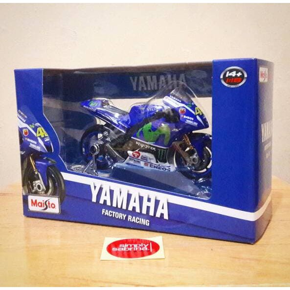 Diecast Motogp - Diecast Ducati - Diecast New Ray Vespa Die Cast Moto Gp Rossi 2016 Original Merk