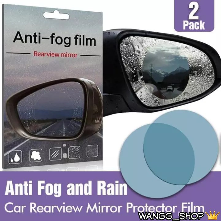 ANTI FOG BESAR PELINDUNG SPION MOBIL / PELAPIS SPION ANTI EMBUN / KACA FILM PELINDUNG