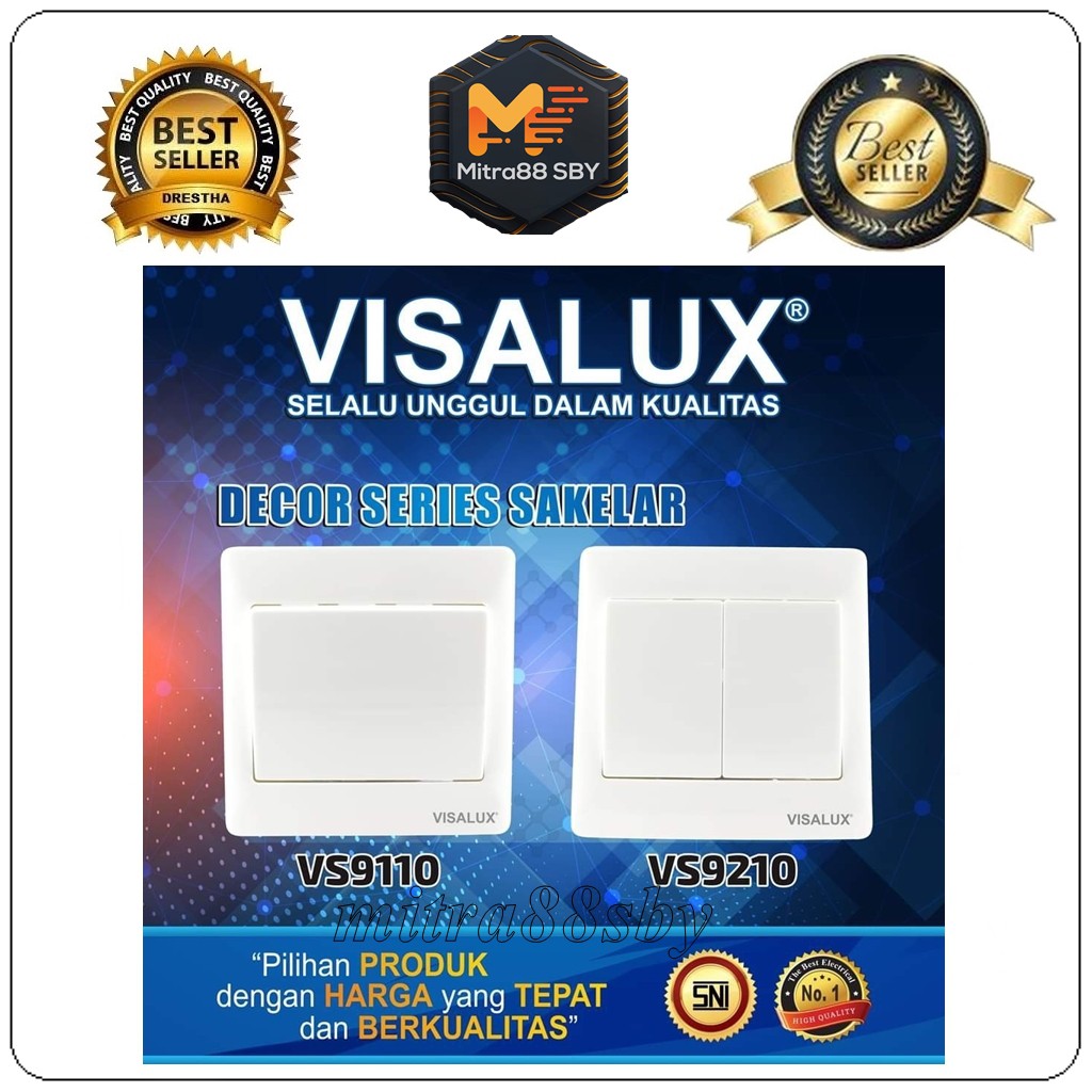 Mitra88sby saklar lampu tanam ib ( inbow ) model decor Visalux