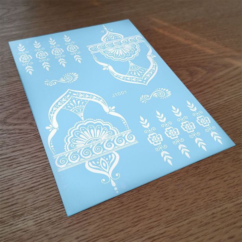 TERMURAH - HENNA TEMPEL HENNA TATO HENNA TEMPORER SEPASANG