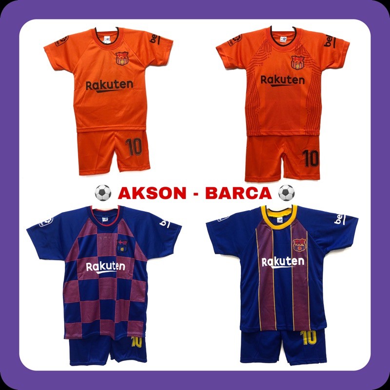 Setelan baju bola anak laki laki / setelan baju bola anak / setelan jersey / setelan baju bola anak 2 - 15 Tahun