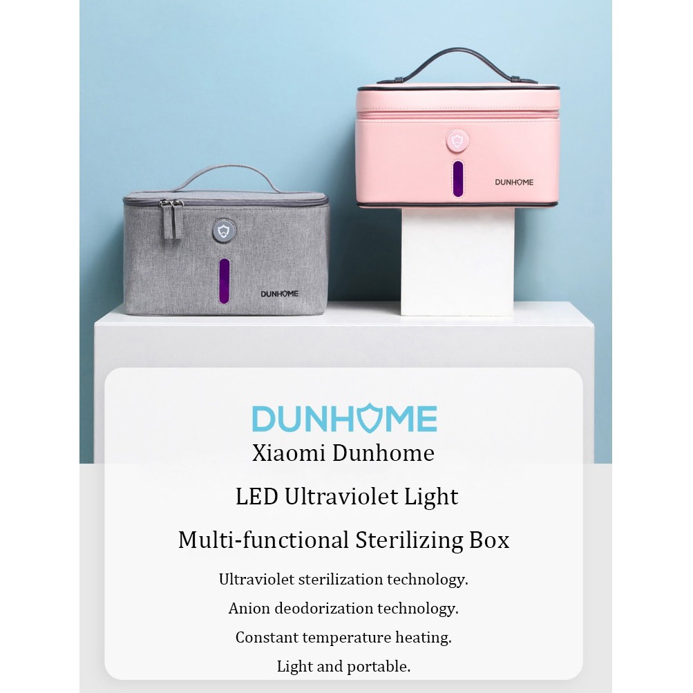 XIAOMI DUNHOME Sterilization and Disinfectant Storage Box - DH-001 - Tas Sterilisasi Semua Produk