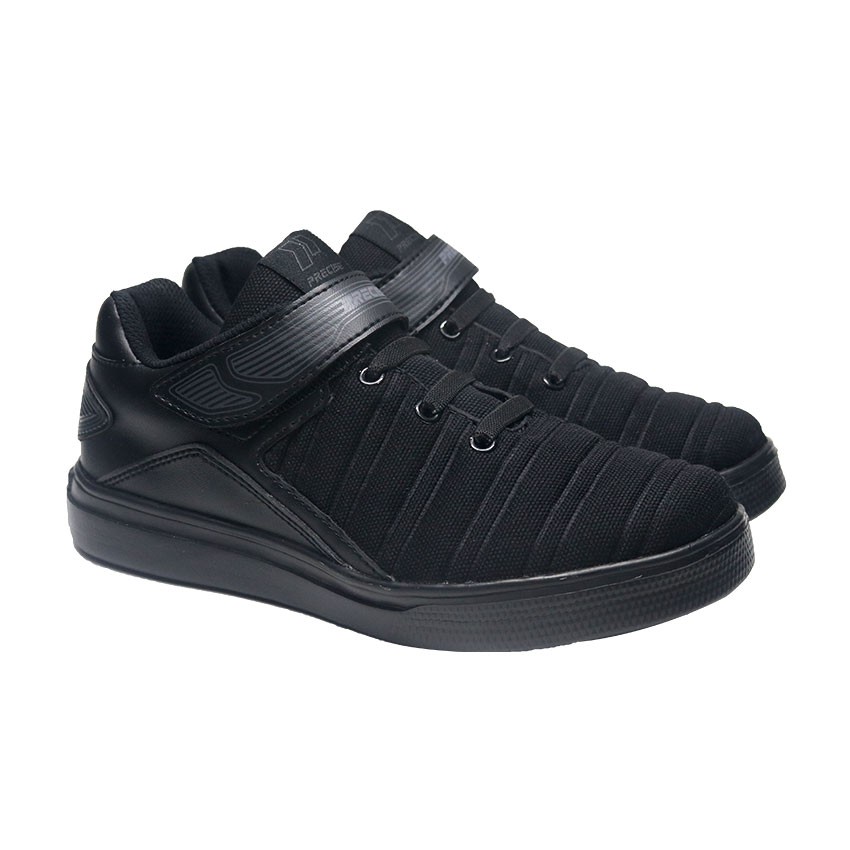 Precise Dios JT Sepatu Sekolah Anak - All Black