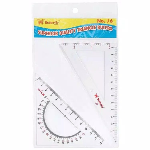 

Penggaris Classic Segitiga Butterfly J-6
