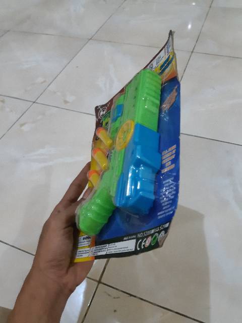 Mainan Pistol Nerf Murah - Game Senapan Anak Soft Bullet Edukasi