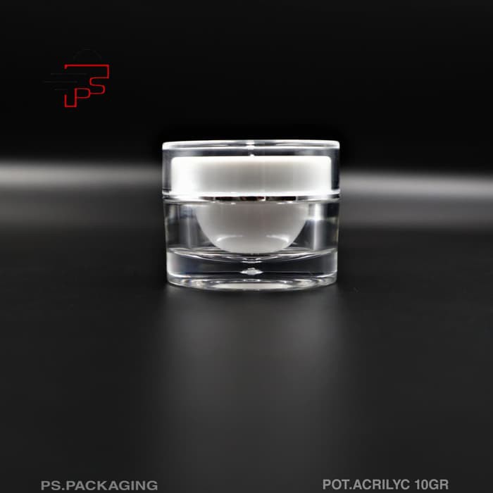 POT ACRYLIC 10 GR BENING PUTIH / pot cream acrylic