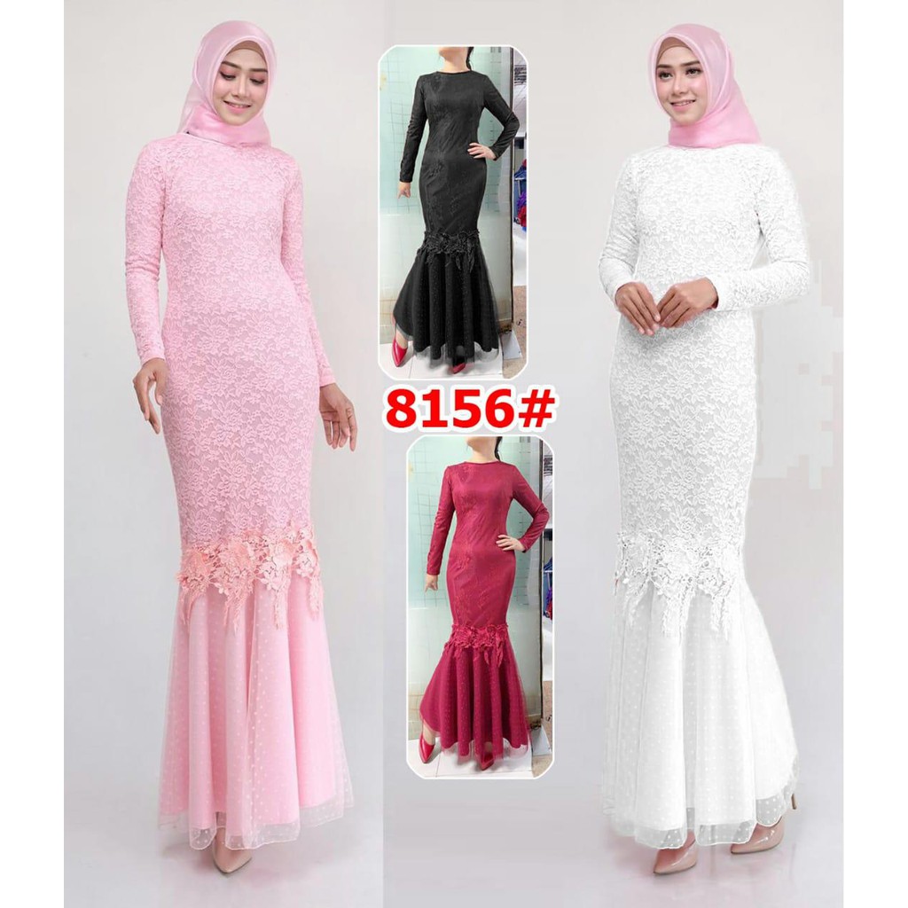 Vanesha Margaretta - maxi fashion duyung 8156#Import(Ada ukuran XL)