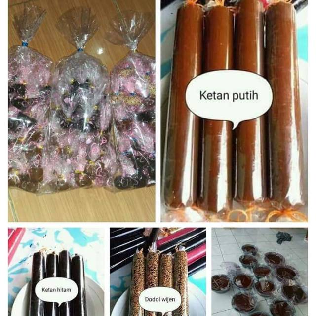 

Dodol Betawi 1kg isi 4 gulung