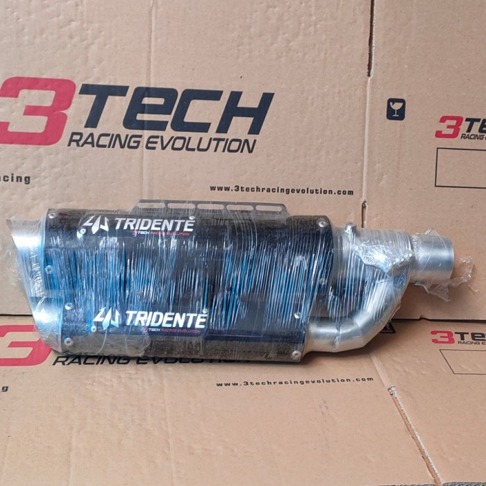 ssm-13 Silincer only Knalpot 3tech 3 suara tipe Tridente F22 bekas