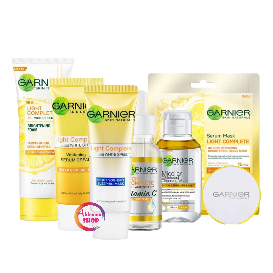 PAKET EKONOMIS GARNIER Bright Complete