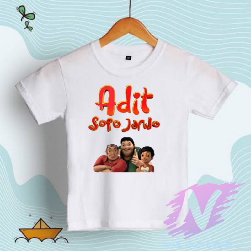 baju Adit sopo Jarwo kaos anak adit solo dan Jarwo cinema series tv