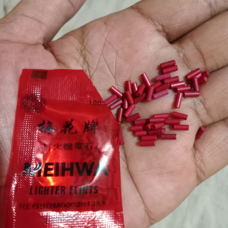 batu api korek  100 biji
