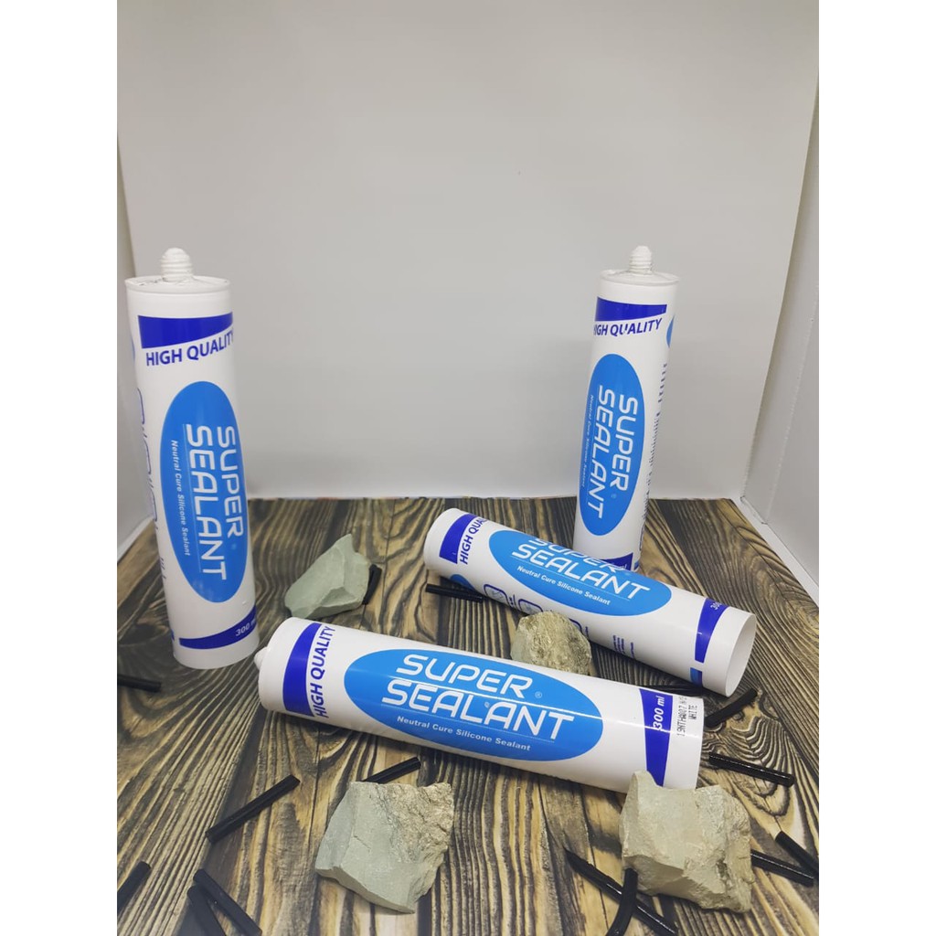 lem aluminium lem besi bahan silikon netral SuperSealant