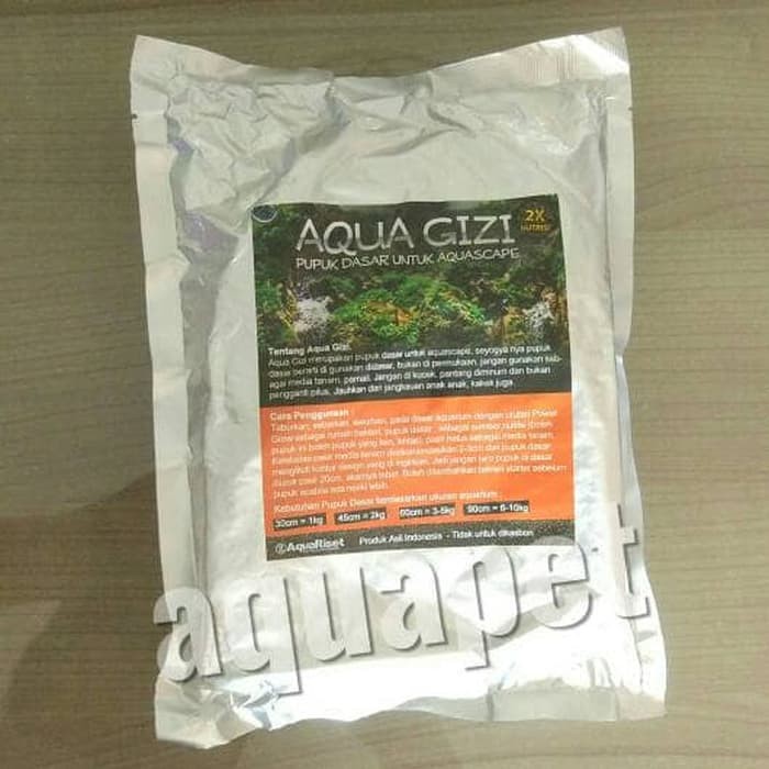 Aqua Gizi pupuk dasar aquascape