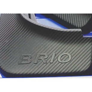 Mud Guard All New Brio Carbon EMBOSS Karpet Lumpur Brio 2018 2019