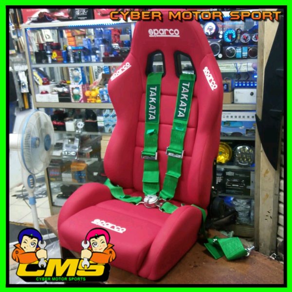 Ori Jok racing plus seatbelt Quick Bride ergo single bisa pilih kanan