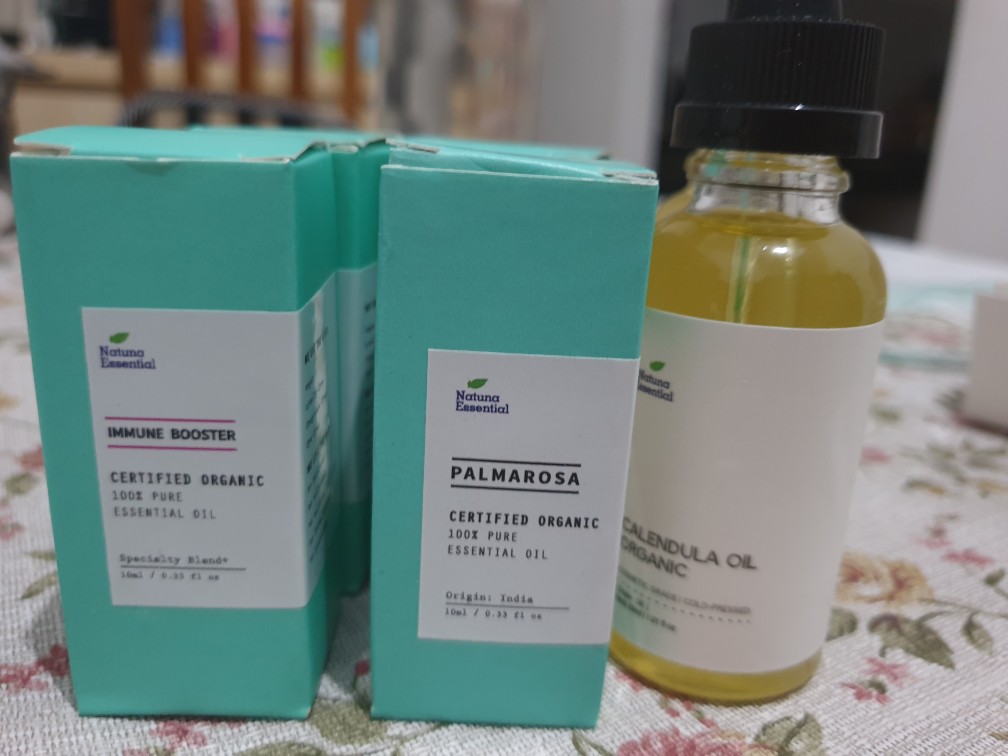 Natuna Palmarosa Essential Oil Diffuser Humidifier Minyak Esensial Air Purifier Aromatherapy Difuser