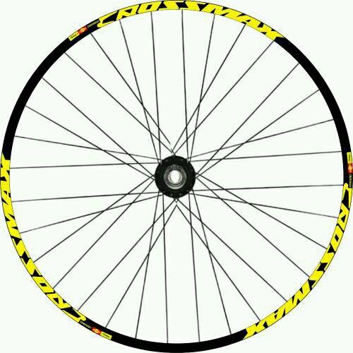 Stiker Velg Decal Rim Mavic Crossmax Bahan Vinyl Rim 27.5 Lebar Sticker 1.5 Cm Pasti Ready