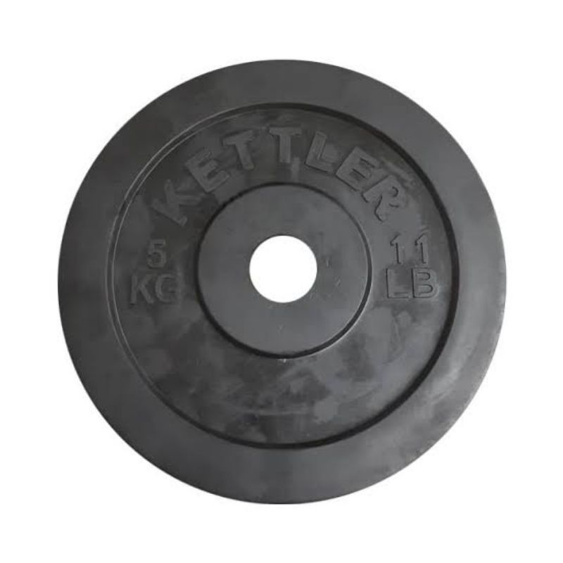 Baru Plat Barbell Kettler Rubber Weight Plate 5Kg