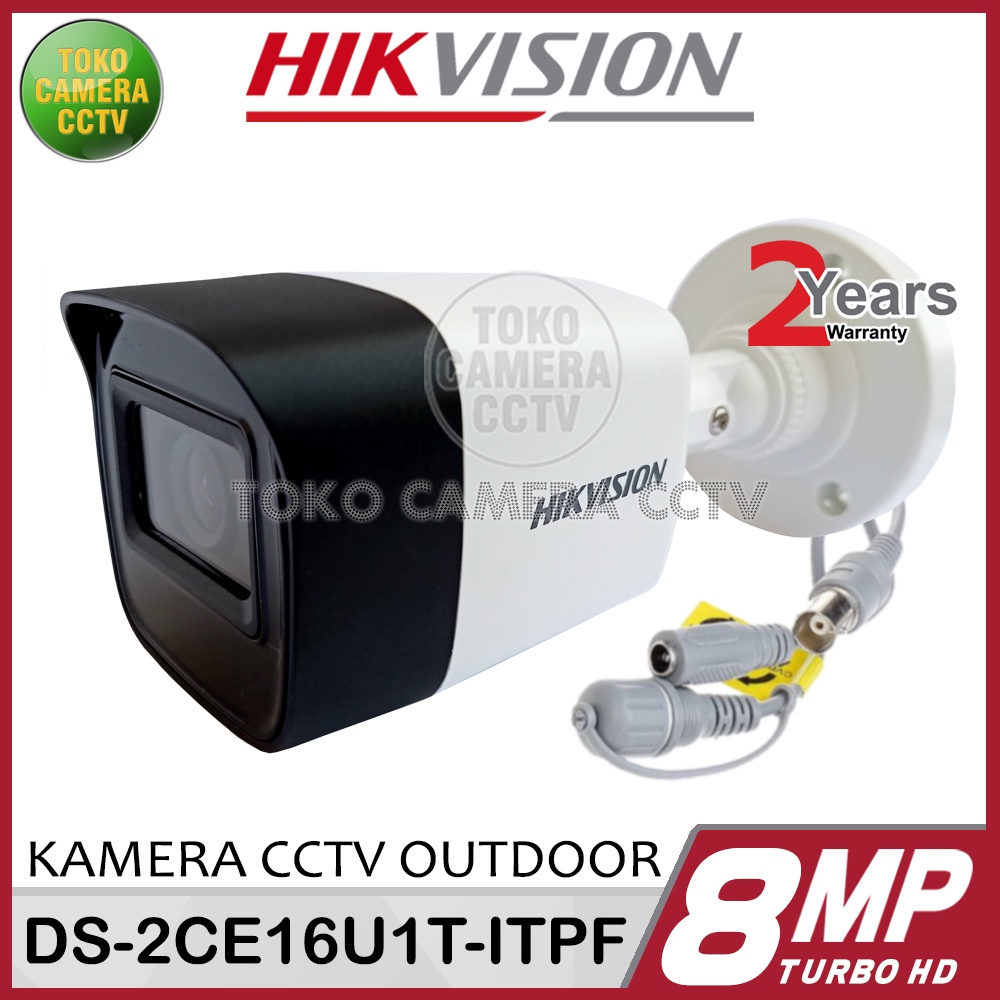 PAKET CCTV HIKVISION 8MP 8 CHANNEL 5 KAMERA