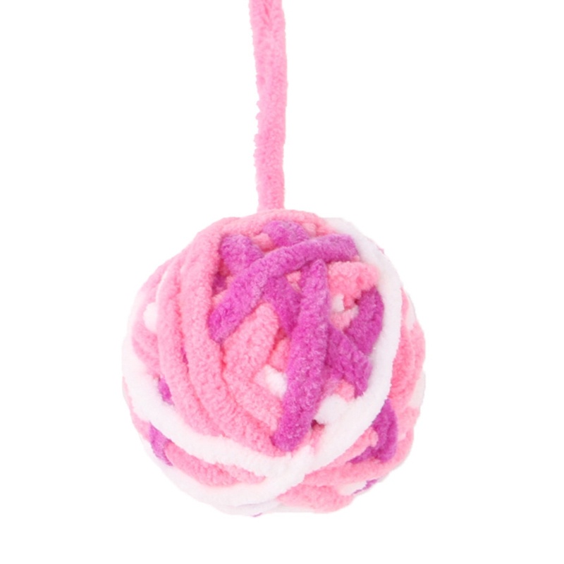 Mainan Kunyah Interaktif Bahan Plush Lembut Untuk Kucing