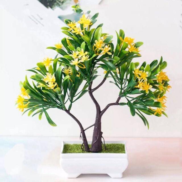 NM354 bunga plastik/panjang bunga artificial / Vas Petak-1