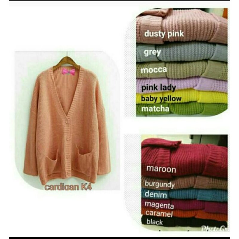 CARDIGAN KANCING 4 PREMIUM