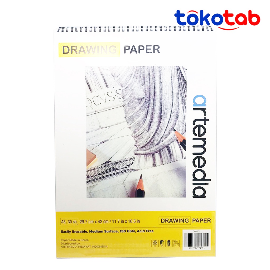 

Buku Gambar Sketchbook Drawing Paper ARTEMEDIA Drawing Paper A3