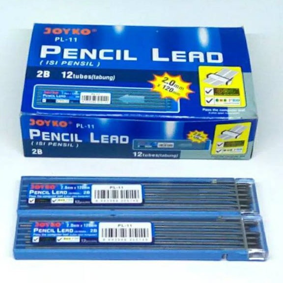 

GROSIR - Pencil Lead/Isi pensil Joyko PL-11 2.0mm 2B