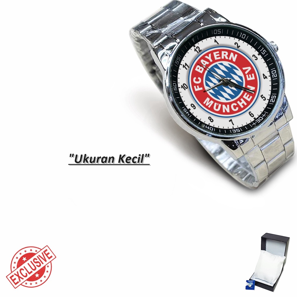 Jam Tangan Rantai Couple FC BAYERN MUNCHEN - 2 (Special)