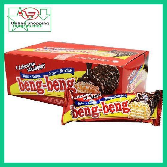

U79Iytut- Beng Beng Chocolate Crispy Wafer ( 1 Box Isi 20 Pcs ) Ae5Wrf4-