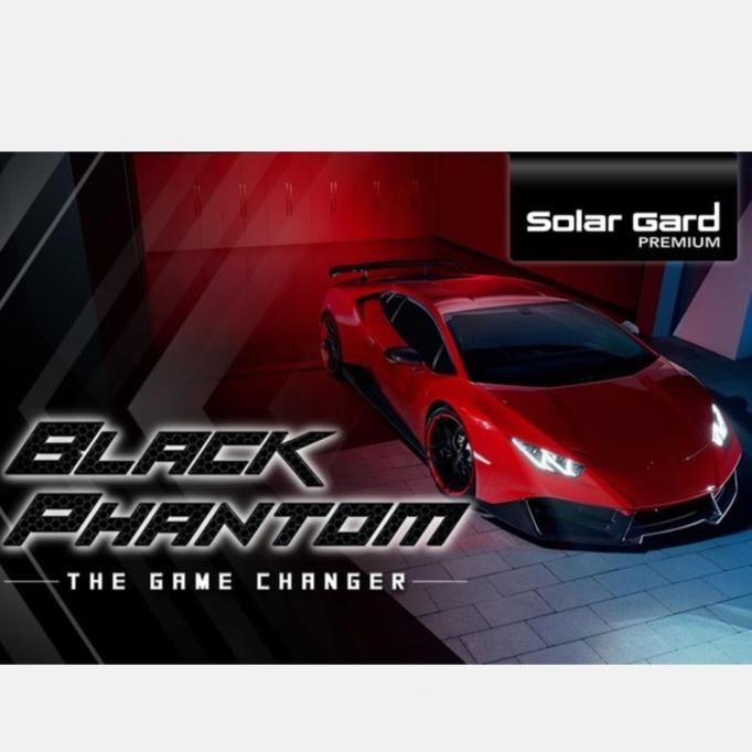 Kaca Film Mobil Solar Gard/ Solar Gard Premium Black Phantom - Reguler