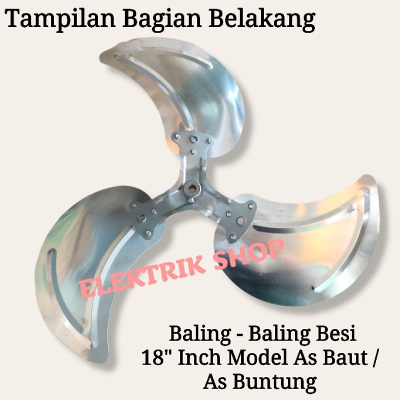 BALING - BALING KIPAS ANGIN BESI 18&quot; INCH MULTI UNIVERSAL MODEL AS BAUT 8MM