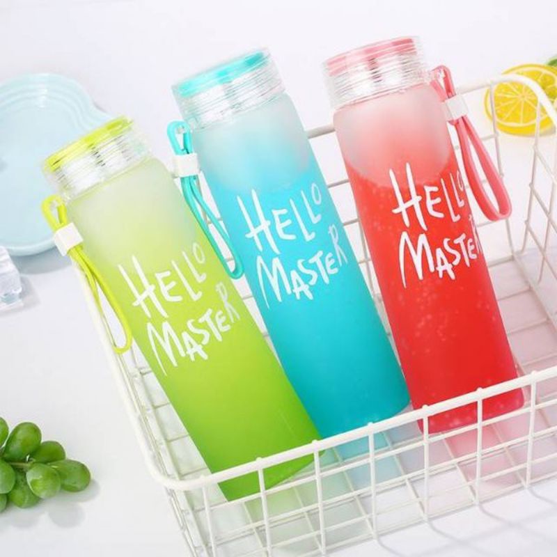 PR40 Botol Minum Hello Master 500mL &quot;termasuk packing bubble&quot;