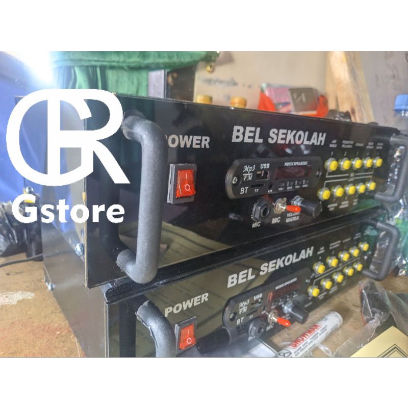 Bel sekolah otomatis/manual