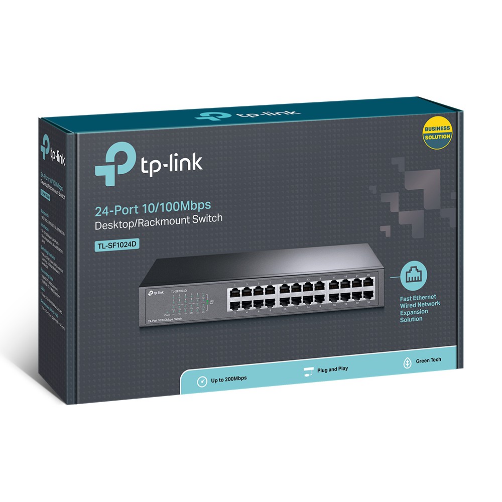 Tp-Link TL-SF1024D 24-Port 10/100Mbps Switch SF1024D