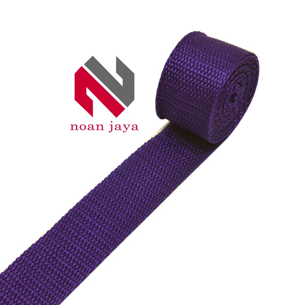 

TALI WEBBING TAS UKURAN 2.5 CM PER ROLL WB 25 CRM UNGU TUA
