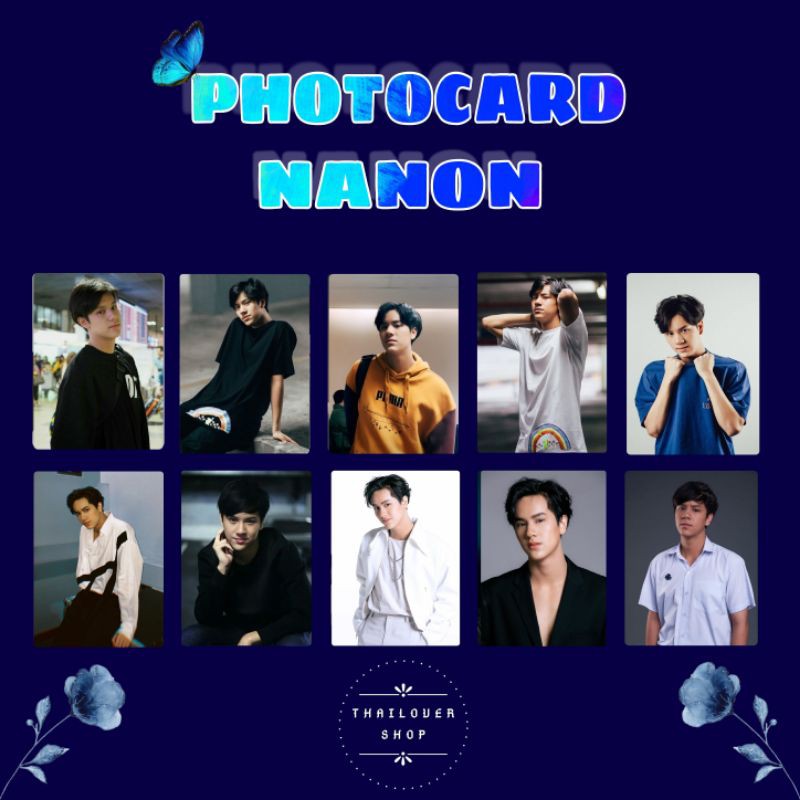 PHOTOCARD NANON KORAPAT THAI ACTOR RAIKANTOPENI GMM BOY GMMTV
