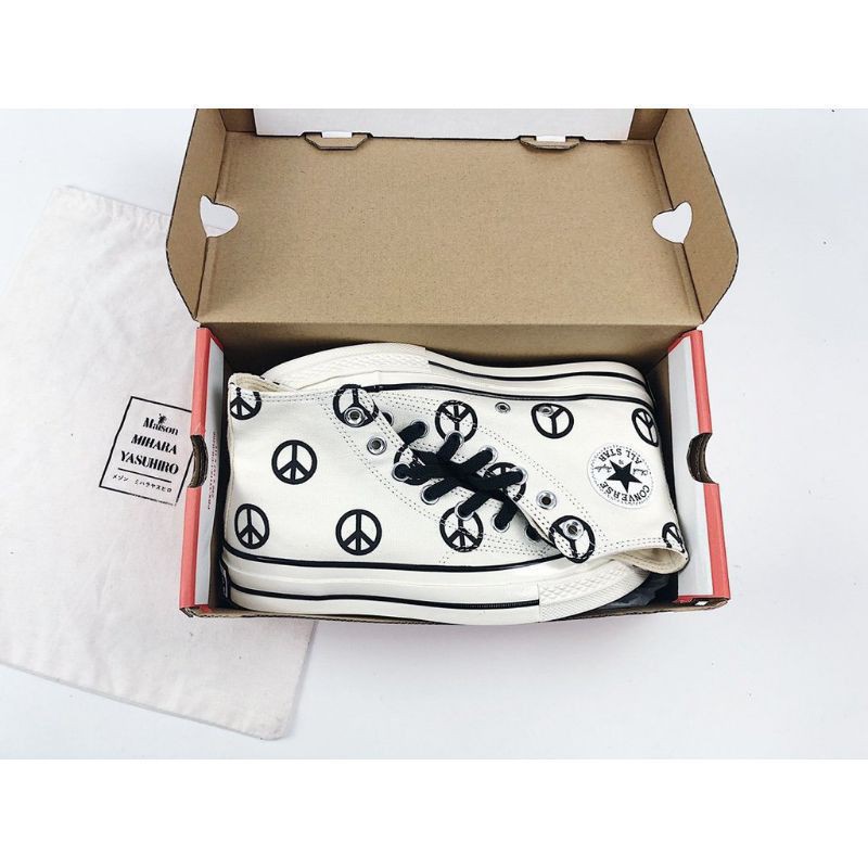Sepatu Converse X ONE PIECE Glossy Powered High White-3