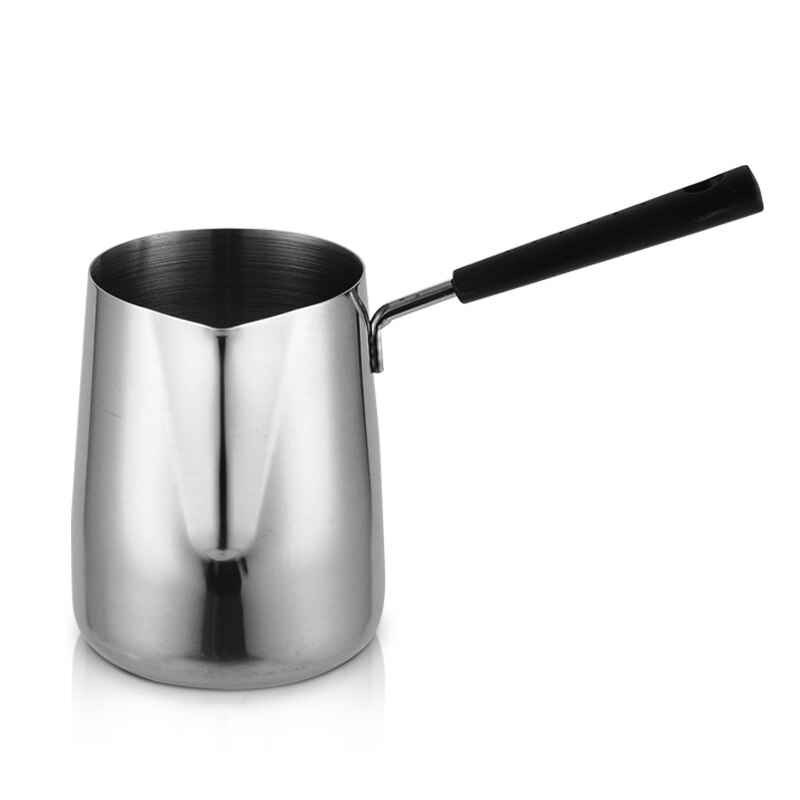 Bisa COD Gelas Kopi Espresso Latte Art Long Handle Stainless Steel 600ml - DROHOEY S07