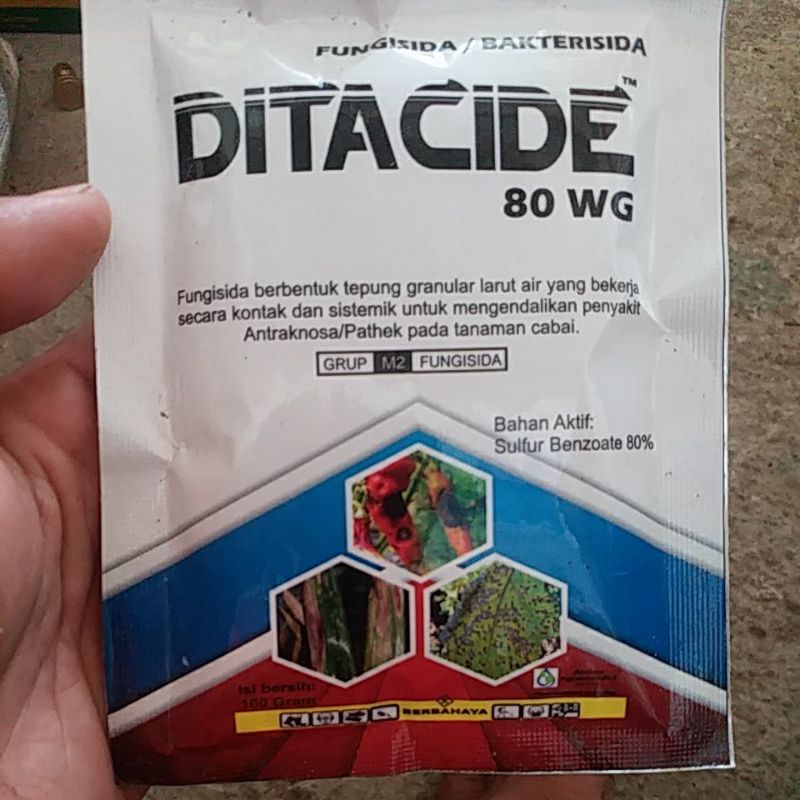 Detacide/ditacide 80wg sulfur benzoate 80%