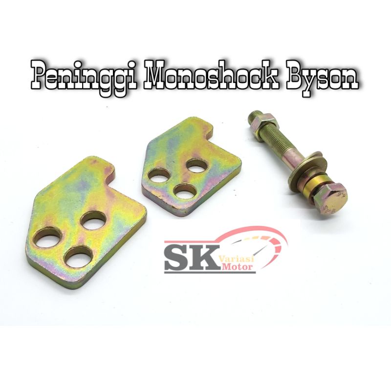 PENINGGI MONOSHOCK BYSON / PENINGGI SHOCK BELAKANG BYSON