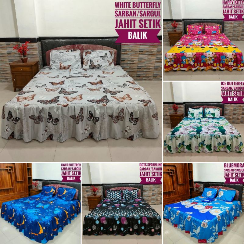 sprei homemade Sprei berkwalitas sprei adem tidur nyenyak