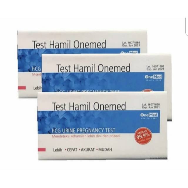 Onemed test pack strip ( uji kehamilan )