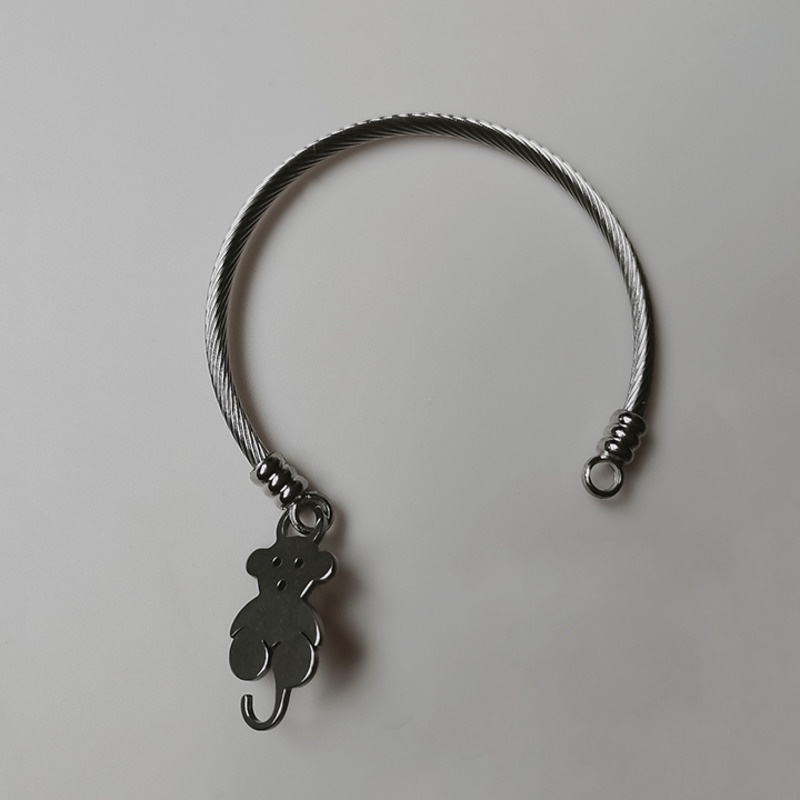 Bear Bracelet Accessories Personality Cute Punk Punk