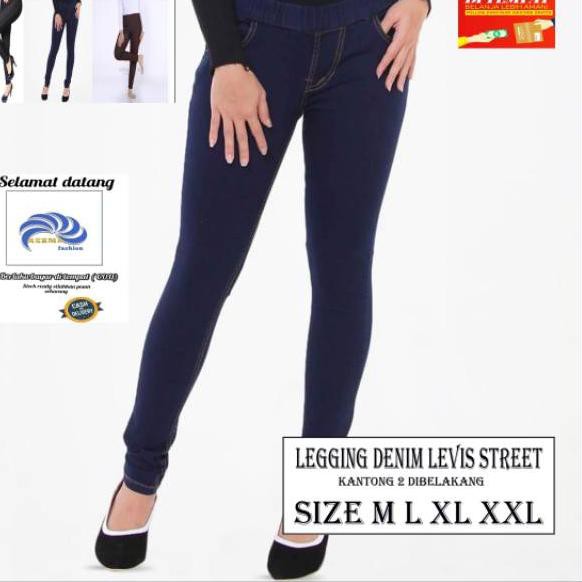 Buruan Beli Legging  leging denim street levis panjang 