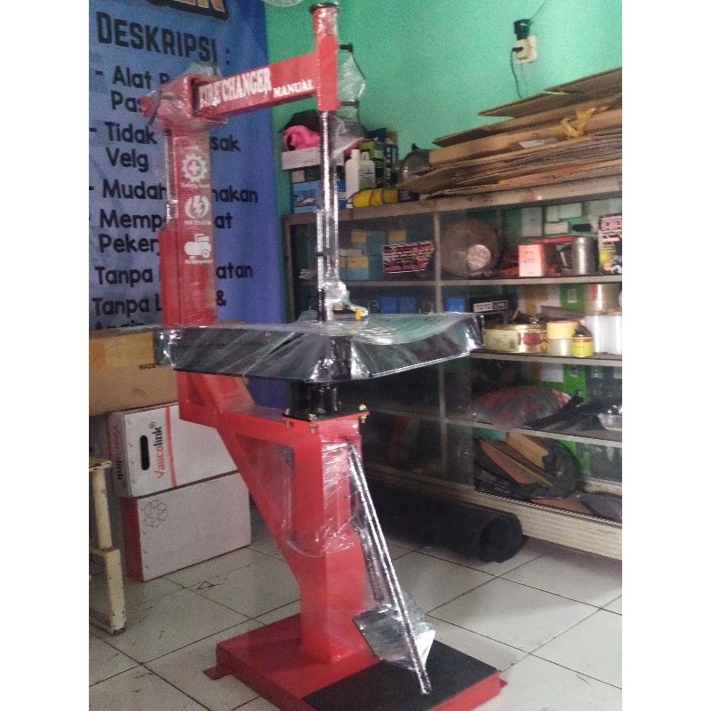 tyre changer tire canger alat buka ban manual